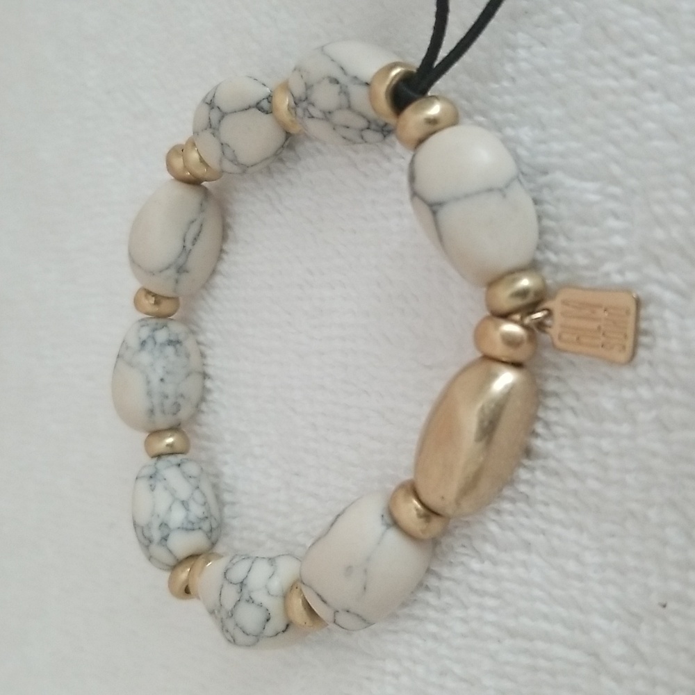 New Robert Lee Morris Stone Beaded Bracelet - Picture 3 of 11